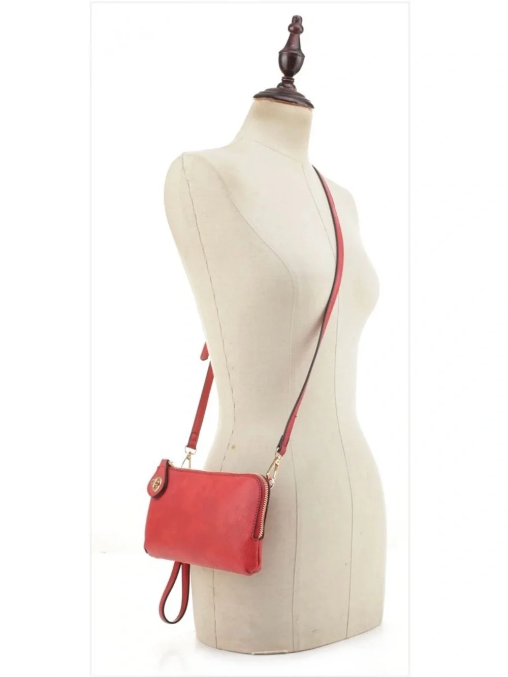 *NWT* Carrie Mini Turn Lock Crossbody/Wristlet by Isabelle Handbags - Picture 11 of 11
